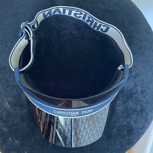 DIORCLUB V1U Blue Dior Oblique Visor